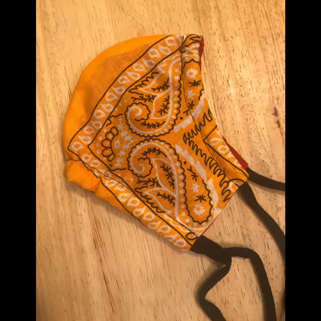 Yellow Stringed Mask